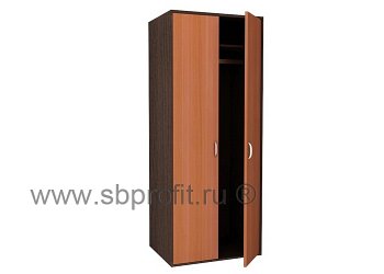Шкаф для одежды глубокий двустворчатый