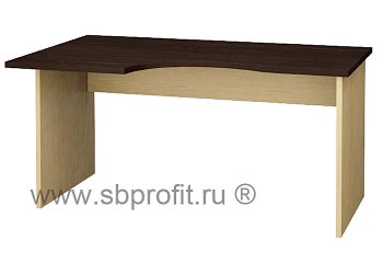 Стол эргономичный удлинен узкий