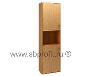 Шкаф для бумаг средний высокий комбинированный